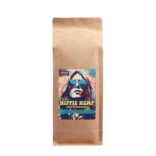 Hippie Hemp Large - Medium Roast Hemp Blend 16oz