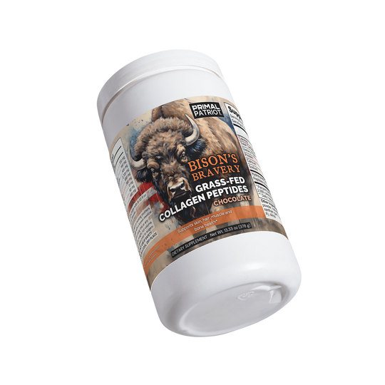 Bison's Bravery - Grass-Fed Collagen Peptides Powder (Chocolate)