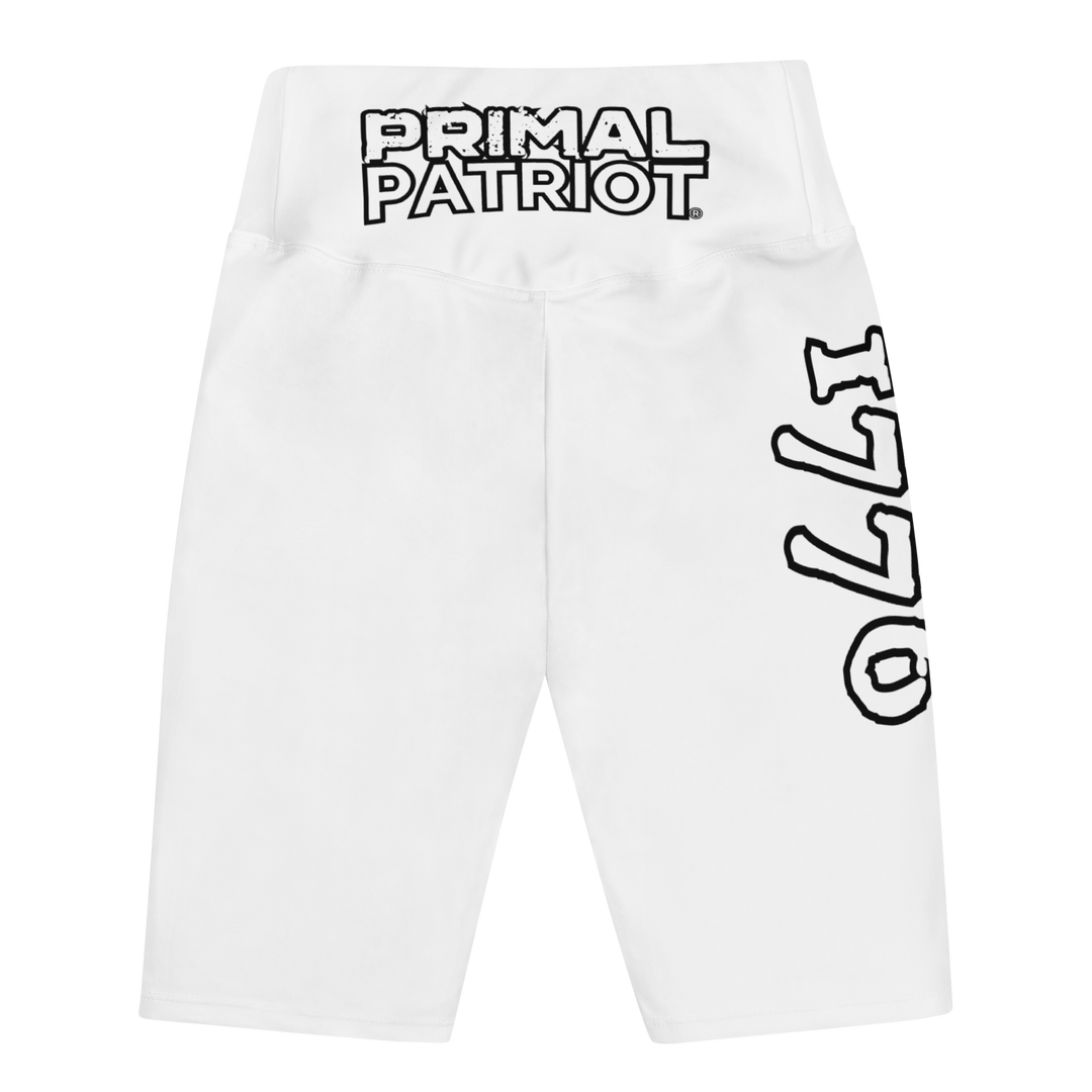 Biker Shorts - White Primal