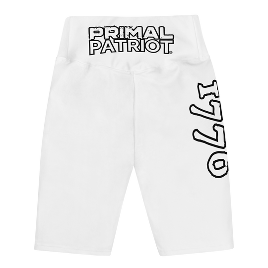 Biker Shorts - White Primal