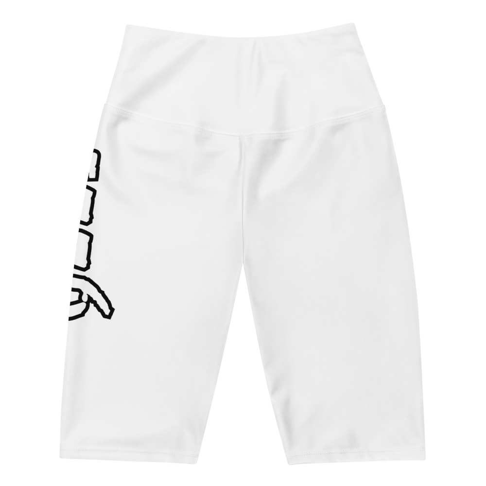 Biker Shorts - White Primal