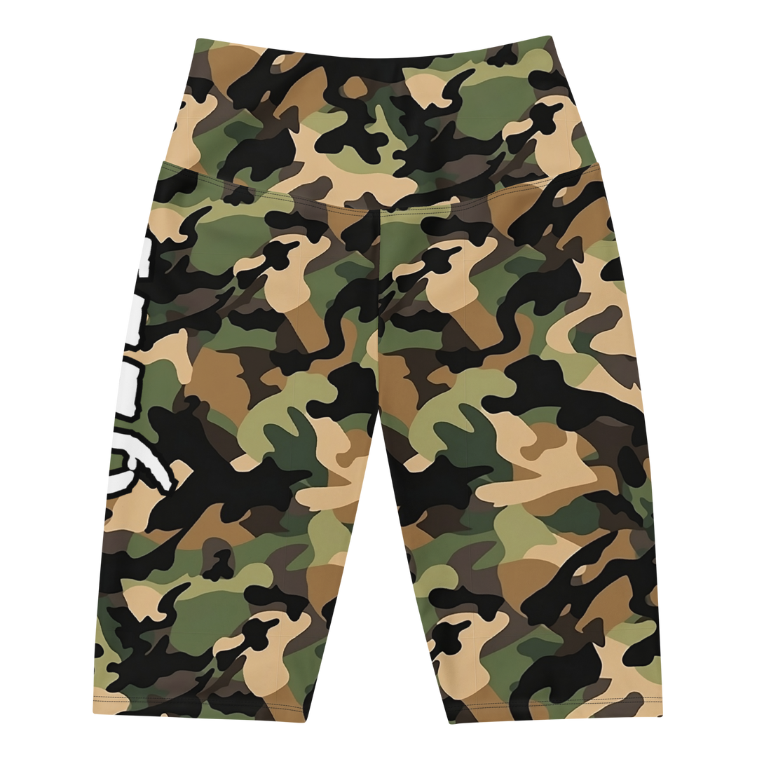 Biker Shorts - Woodlands Camo