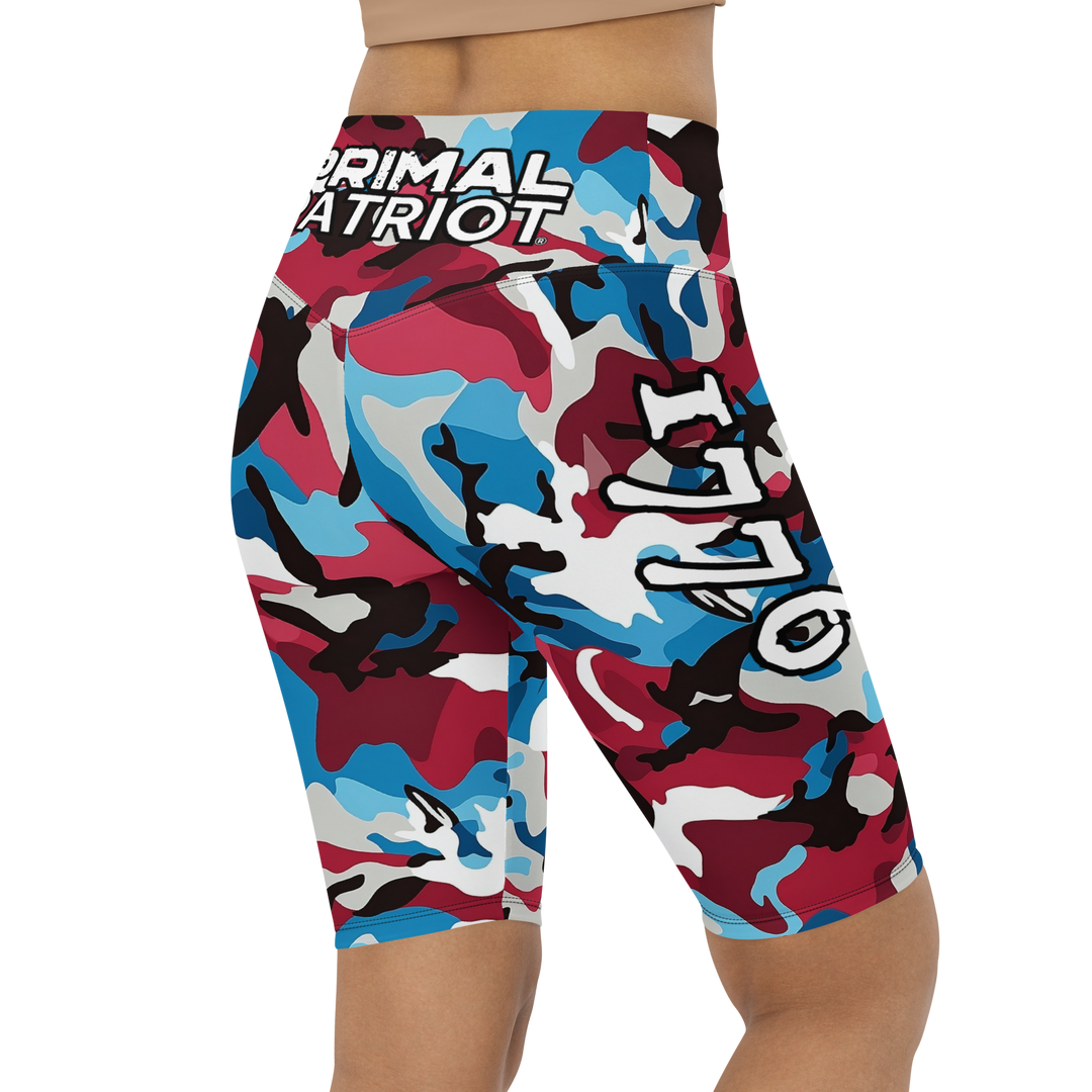 Biker Shorts - Old Glory Camo