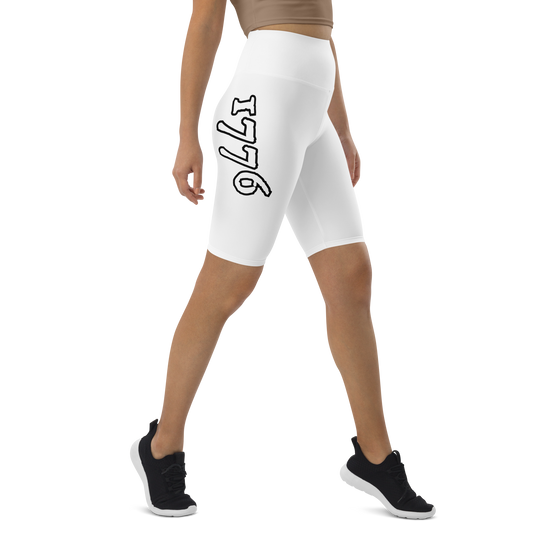 Biker Shorts - White Primal