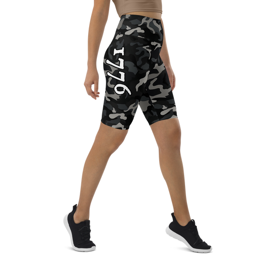 Biker Shorts - Night Camo