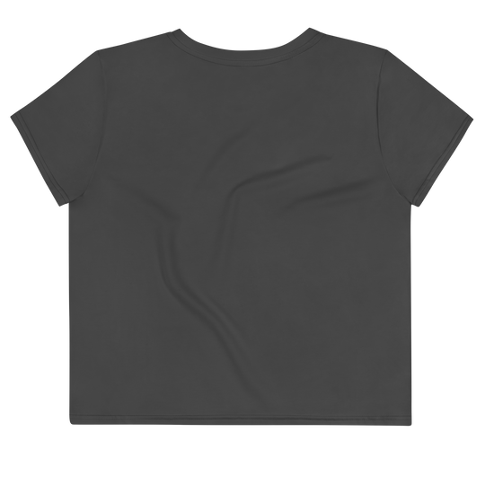 Crop Tee - Gray Primal