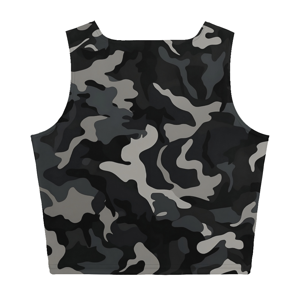 Crop Top - Night Camo