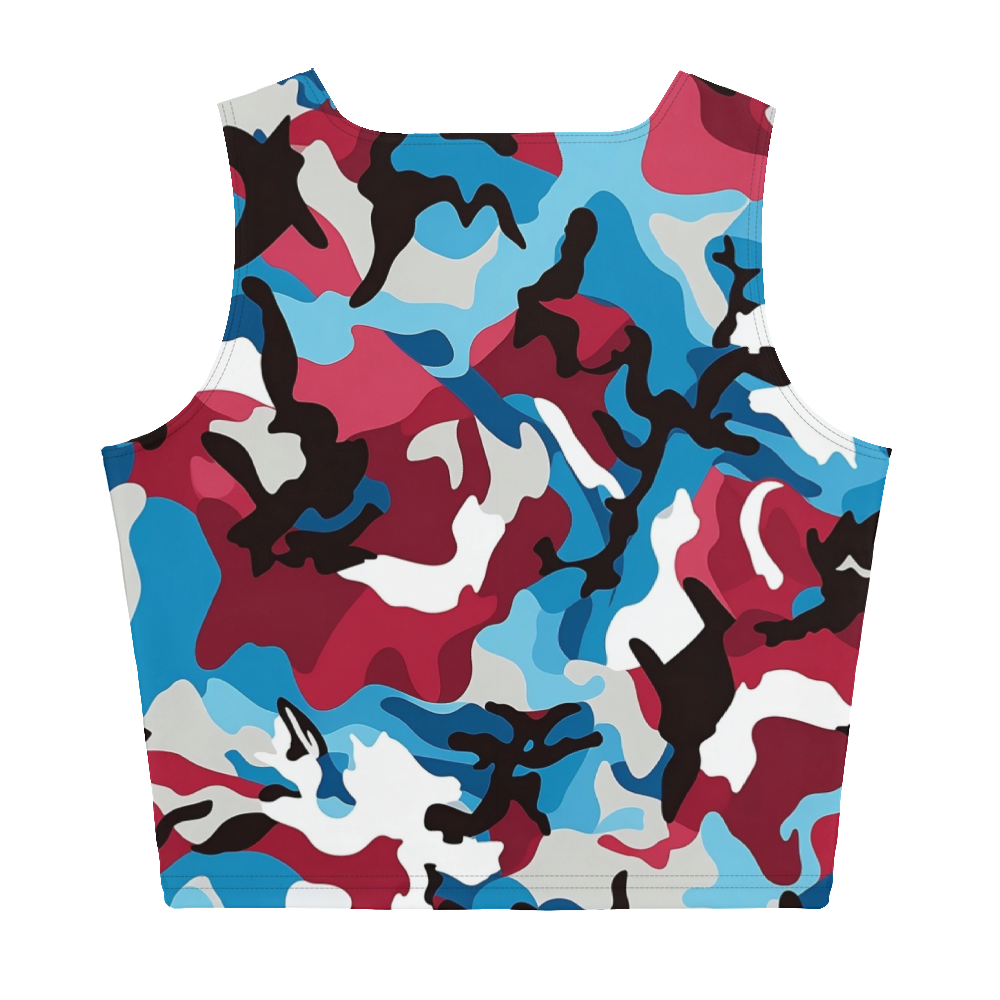 Crop Top - Old Glory Camo