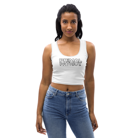 Crop Top - White Primal