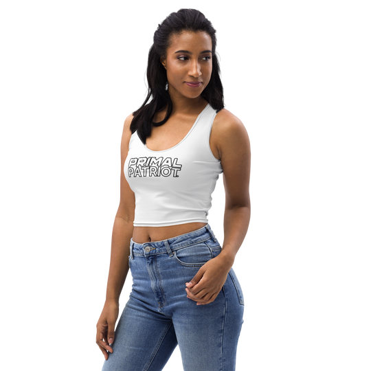 Crop Top - White Primal