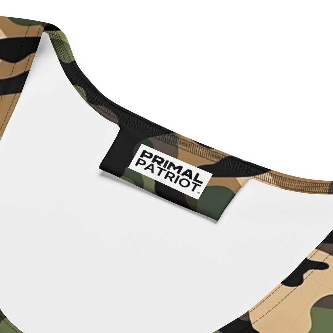 Crop Top - Woodlands Camo