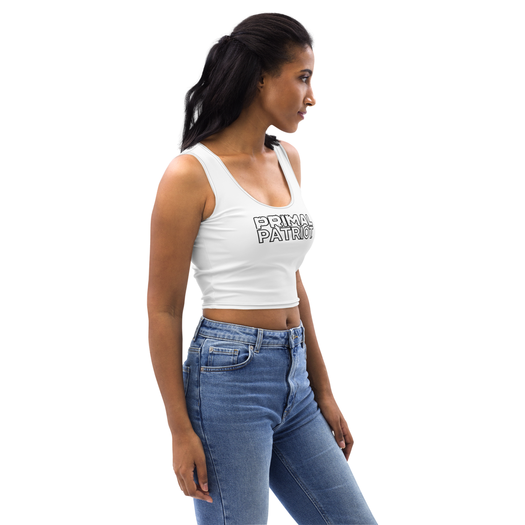 Crop Top - White Primal