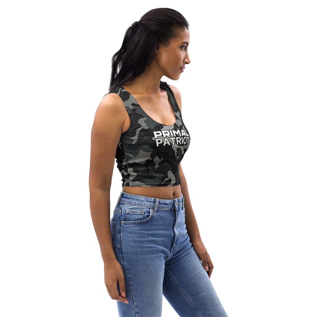 Crop Top - Night Camo