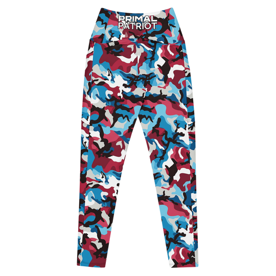 Leggings With Pockets - Old Glory Camo