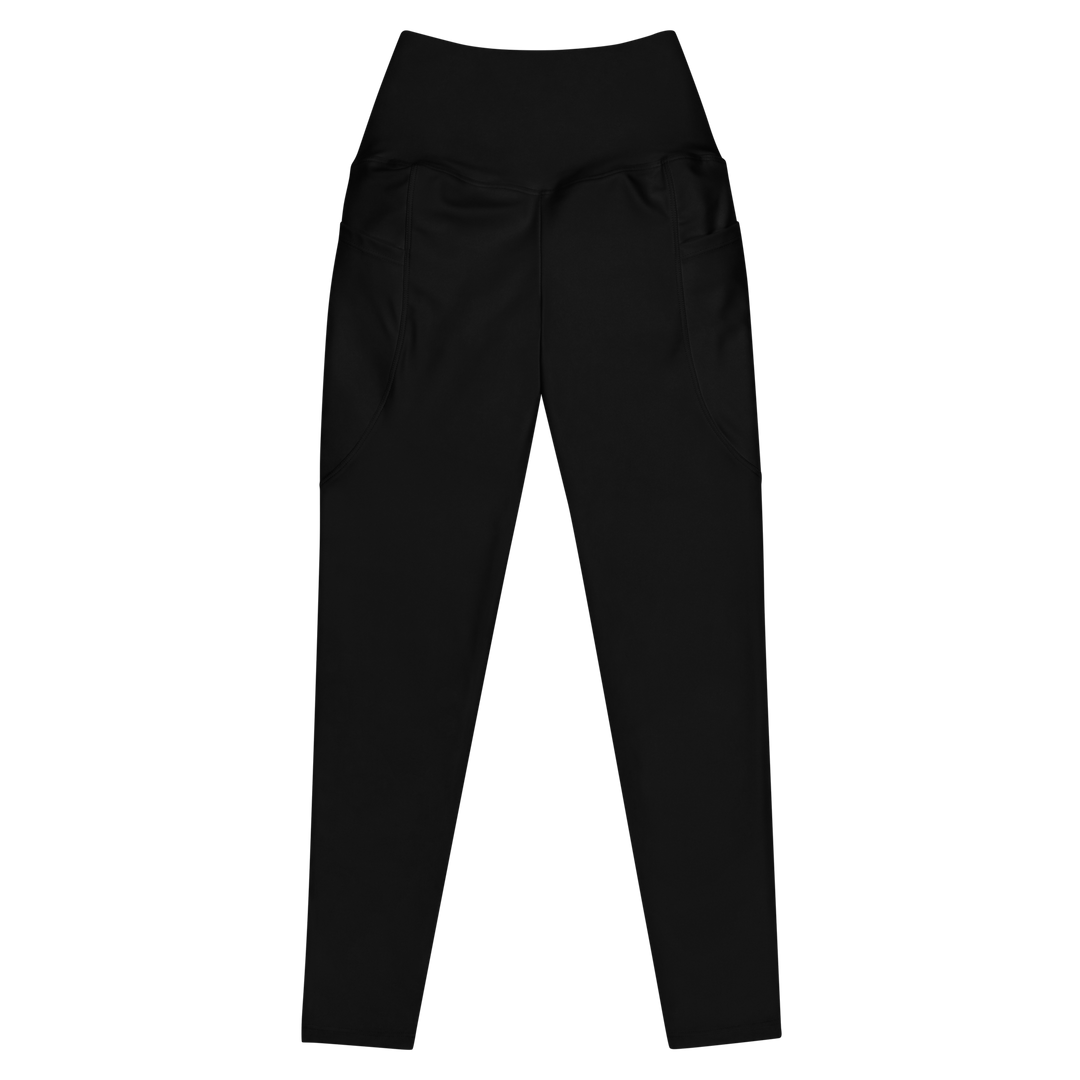 Leggings With Pockets - Black Primal