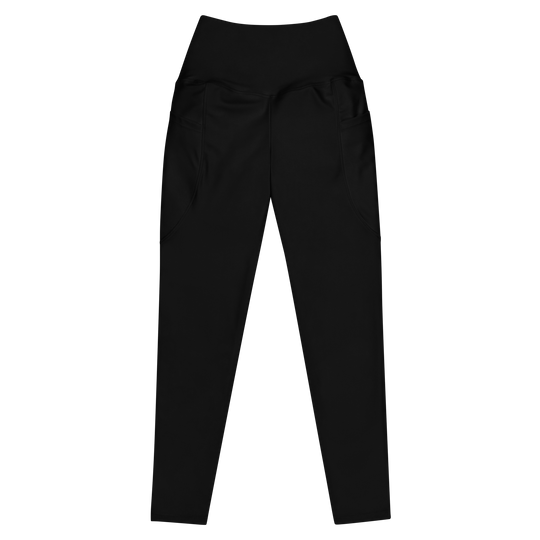 Leggings With Pockets - Black Primal