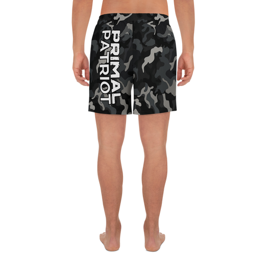 Recycled Athletic Shorts - Night Camo