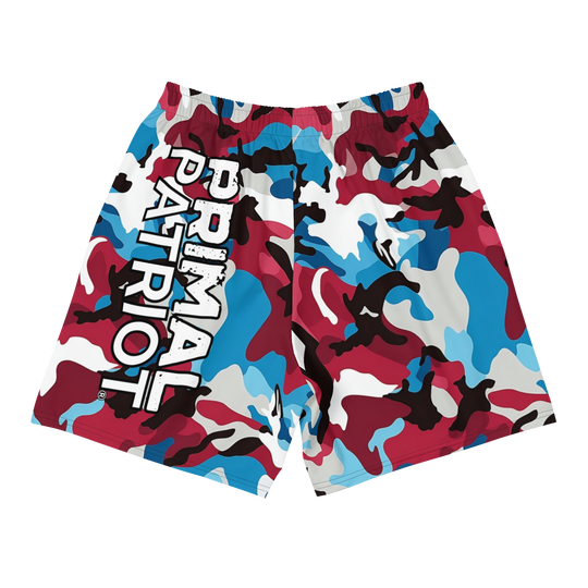 Recycled Athletic Shorts - Old Glory Camo