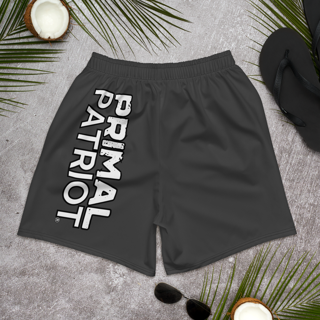 Recycled Athletic Shorts - Gray Primal