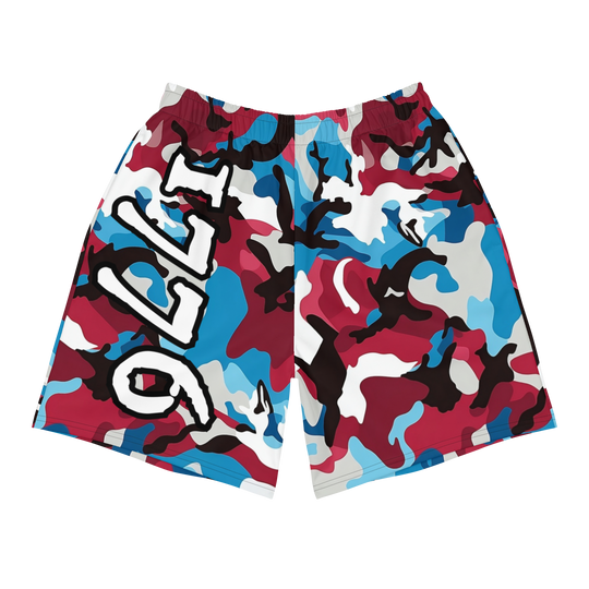 Recycled Athletic Shorts - Old Glory Camo