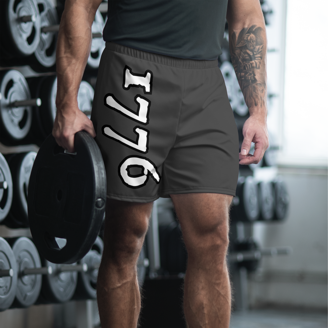 Recycled Athletic Shorts - Gray Primal