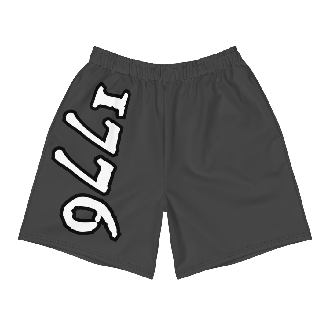 Recycled Athletic Shorts - Gray Primal