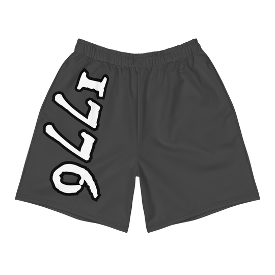 Recycled Athletic Shorts - Gray Primal