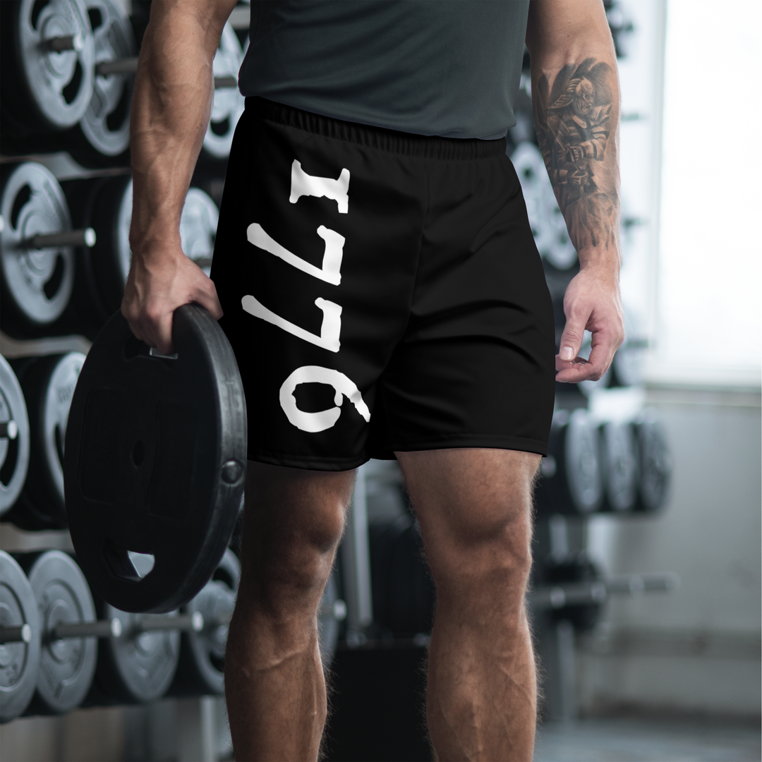 Recycled Athletic Shorts - Black Primal