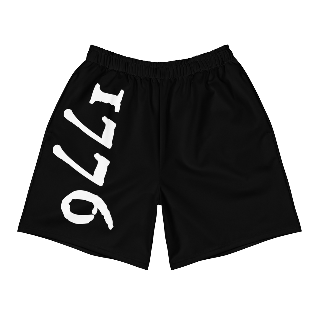 Recycled Athletic Shorts - Black Primal