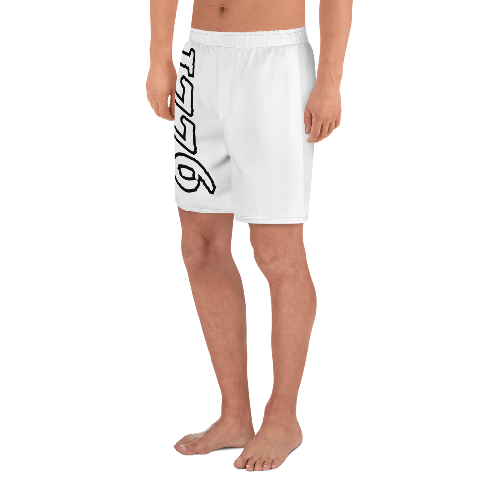 Recycled Athletic Shorts - White Primal