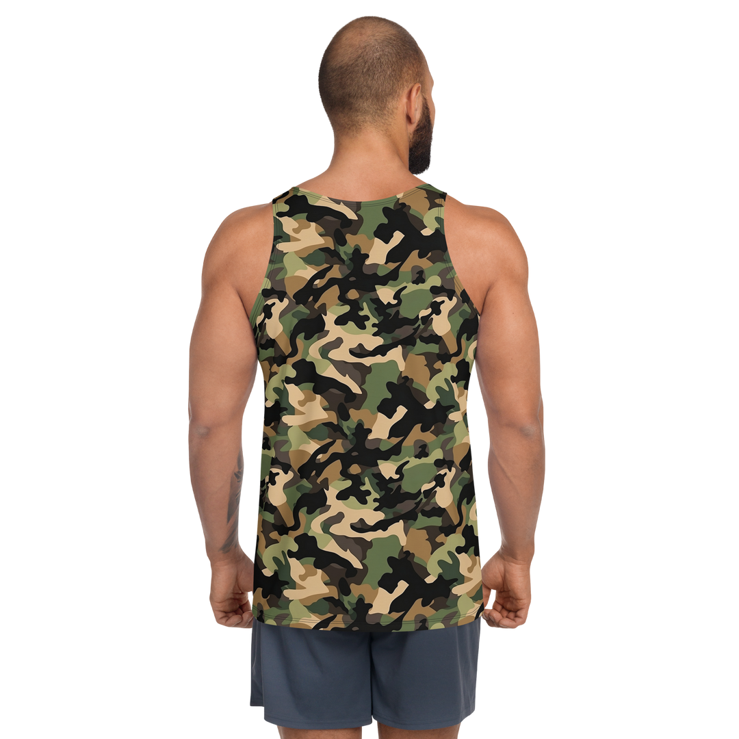 Tank Top - Woodlands Camo