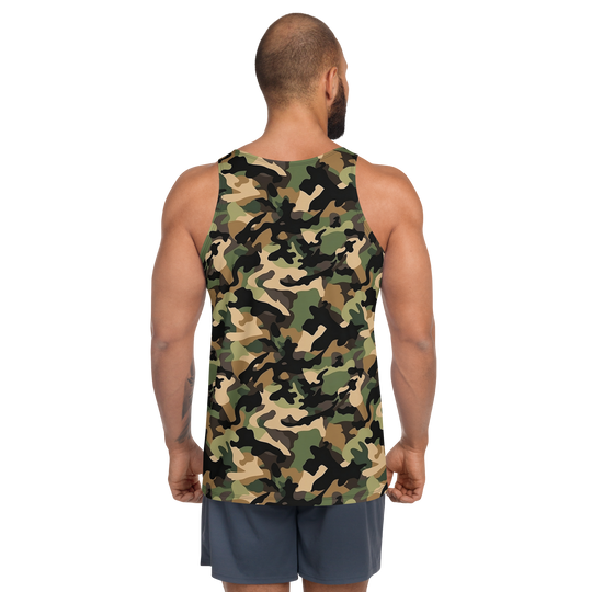 Tank Top - Woodlands Camo