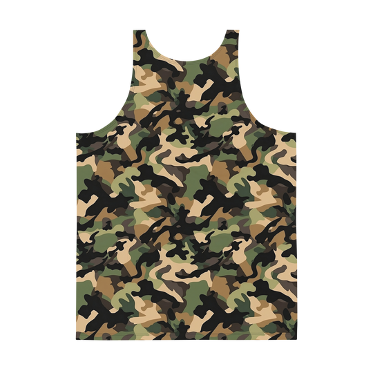 Tank Top - Woodlands Camo