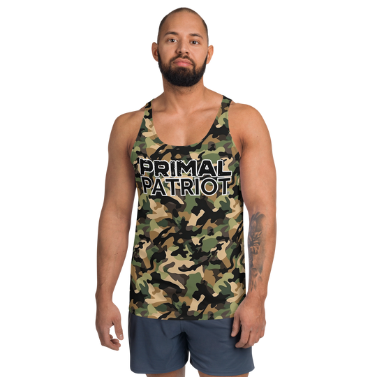 Tank Top - Woodlands Camo