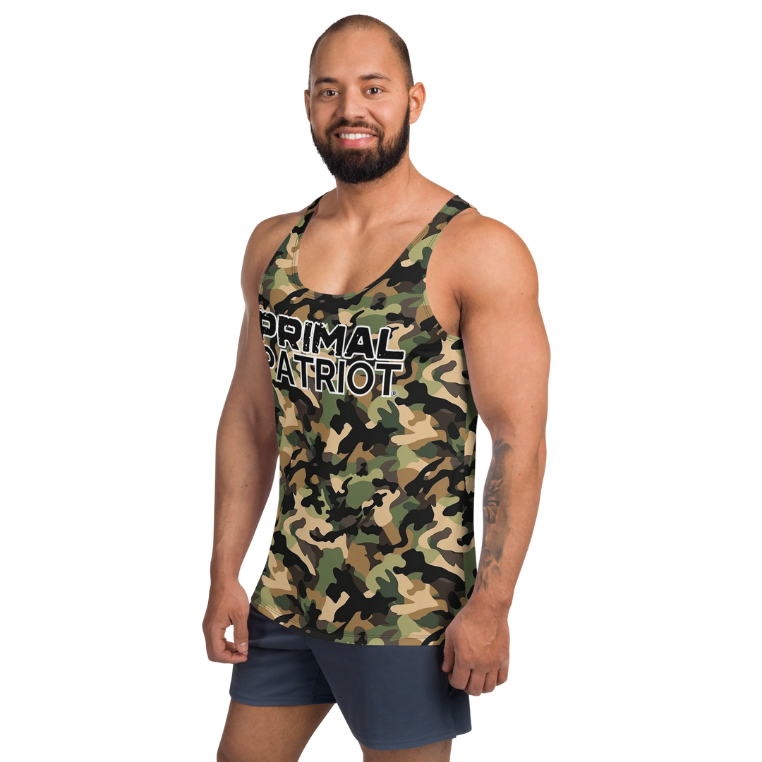 Tank Top - Woodlands Camo