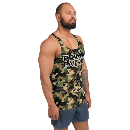 Tank Top - Woodlands Camo