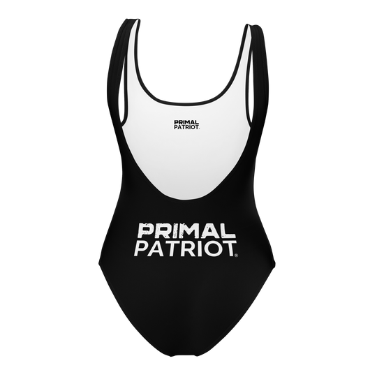 One-Piece Swimsuit - Black Primal