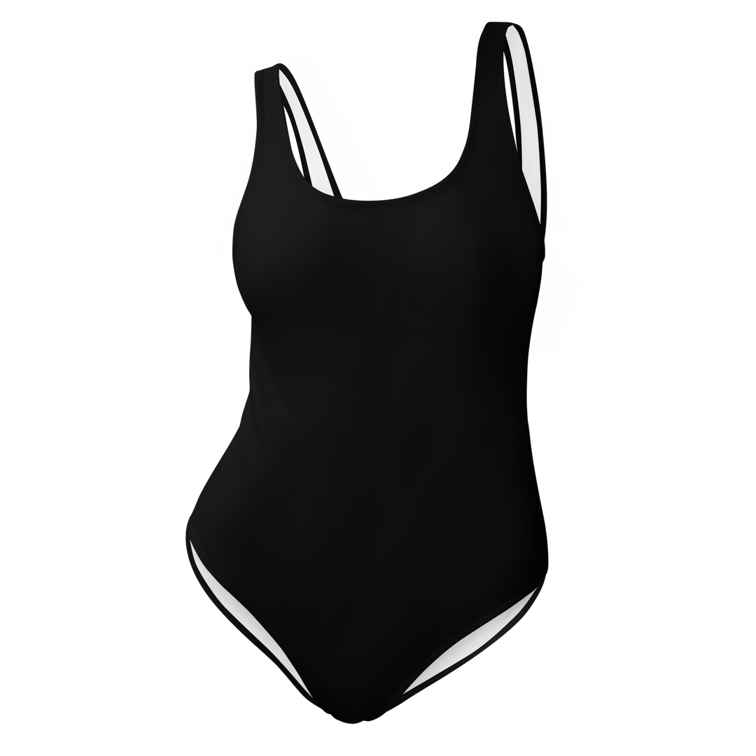 One-Piece Swimsuit - Black Primal