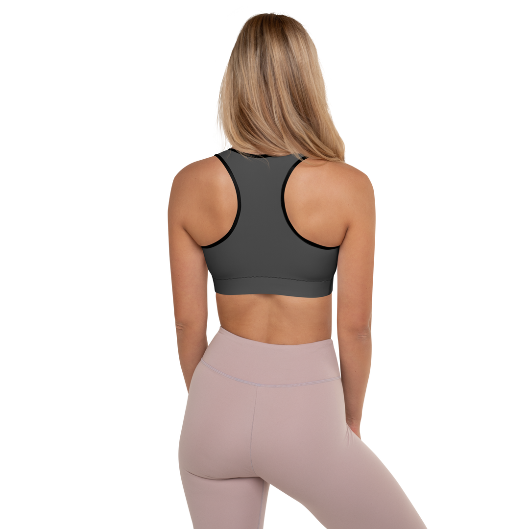 Sports Bra- Gray Padded