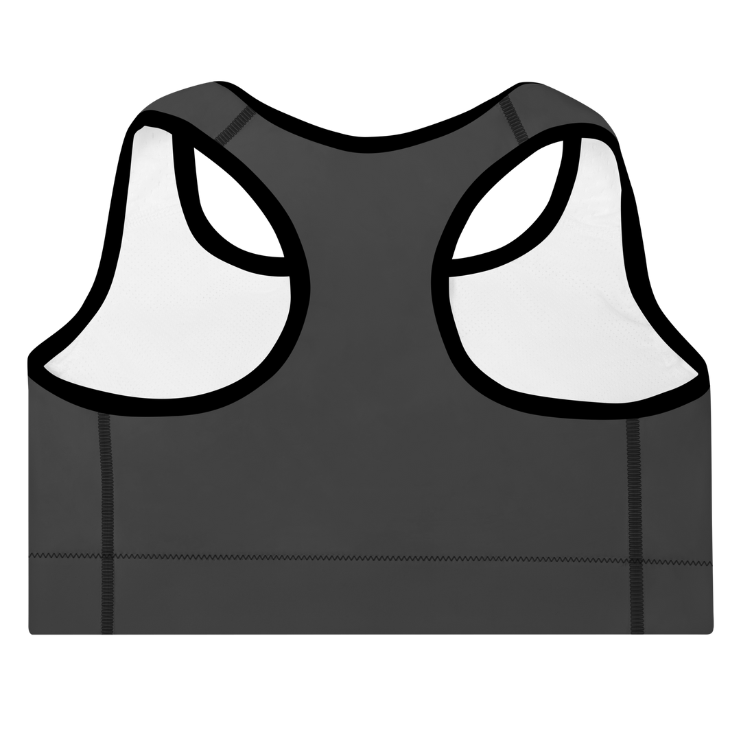 Sports Bra- Gray Padded