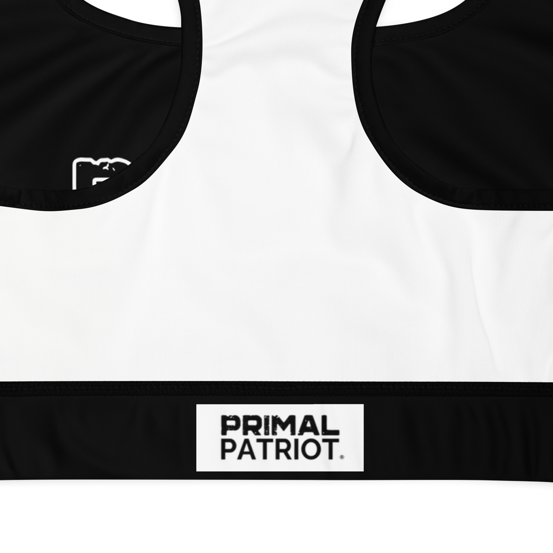 Padded Sports Bra - Black Primal