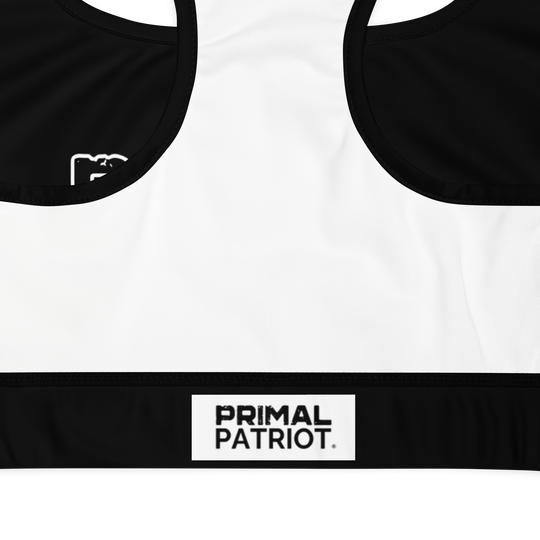 Padded Sports Bra - Black Primal