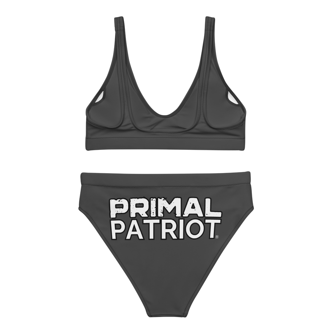 High-Waisted Bikini - Gray Primal