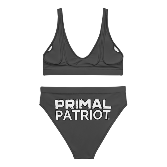 High-Waisted Bikini - Gray Primal