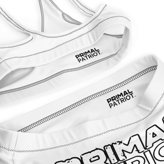 High-Waisted Bikini - White Primal