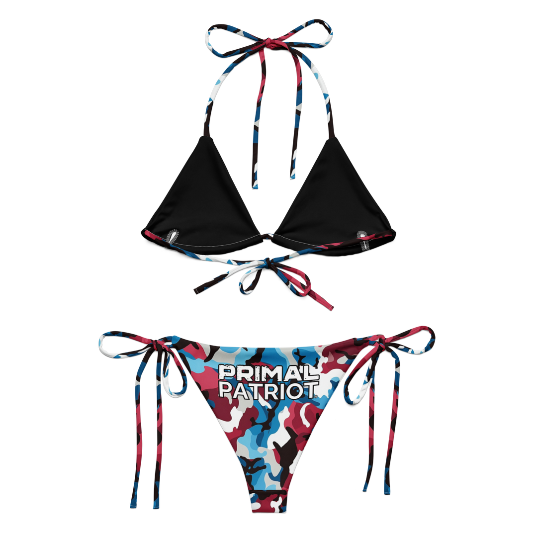 String Bikini - Old Glory Camo