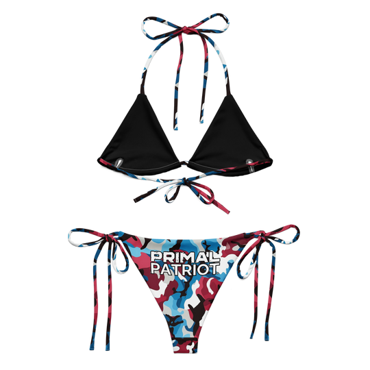 String Bikini - Old Glory Camo