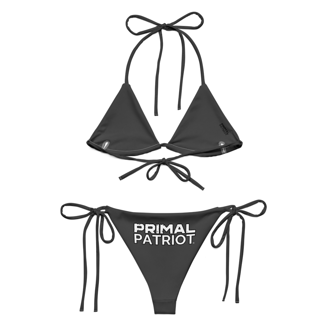 String Bikini - Gray Primal