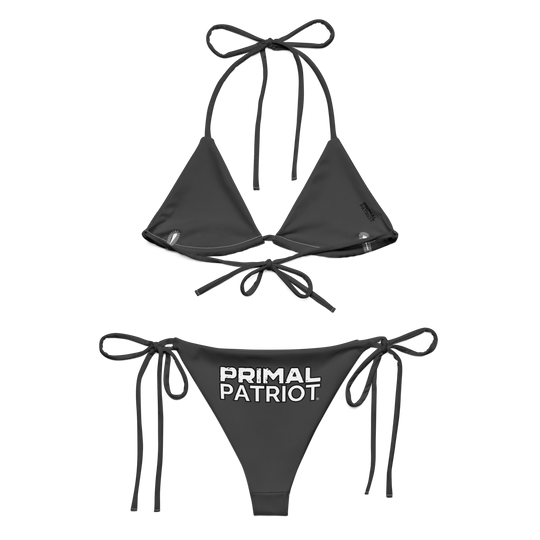 String Bikini - Gray Primal