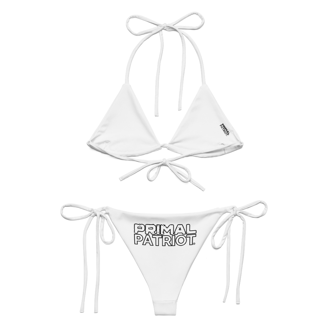 String Bikini - White Primal